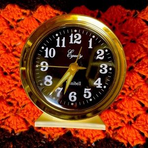 Vintage Minibell Equity Clock